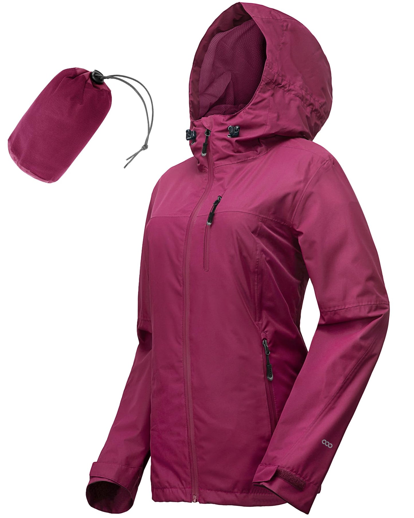 33,000ft Women's Waterproof Packable Rain Jacket