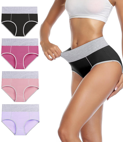 wirarpa High Waist Cotton Ladies Panties