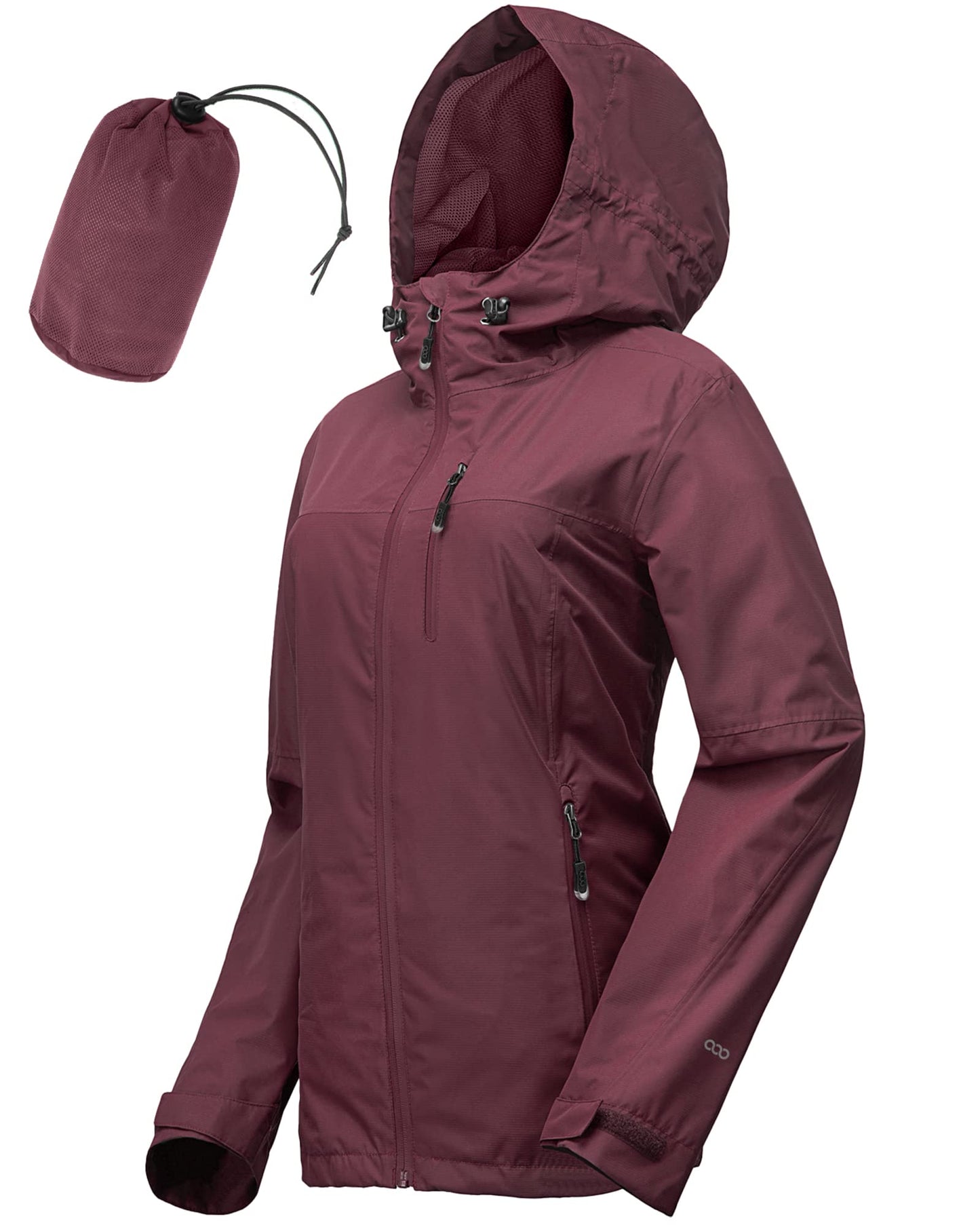 33,000ft Women's Waterproof Packable Rain Jacket