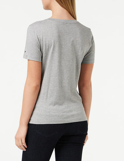Tommy Hilfiger Women's Heritage Hilfiger C-nk Reg Tee S/S Knit Tops