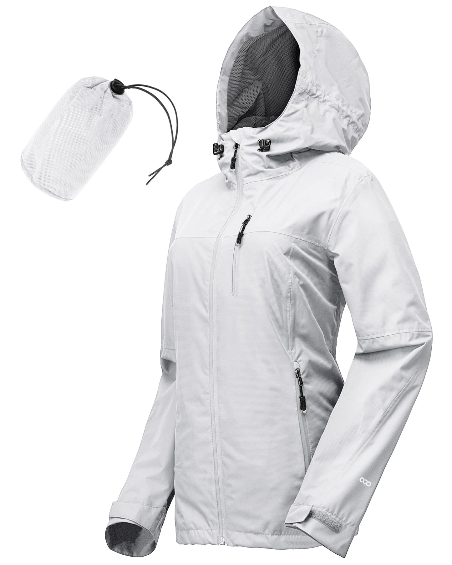 33,000ft Women's Waterproof Packable Rain Jacket