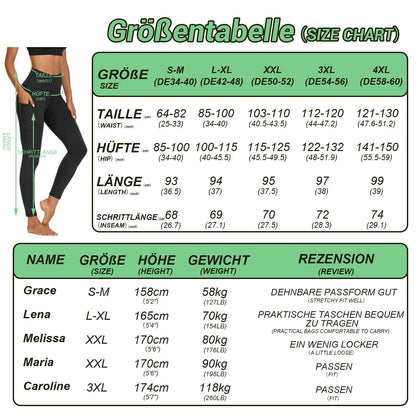 Gym Leggings for Women with Pockets