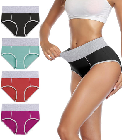 wirarpa High Waist Cotton Ladies Panties