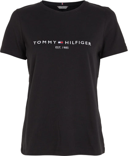 Tommy Hilfiger Women's Heritage Hilfiger C-nk Reg Tee S/S Knit Tops