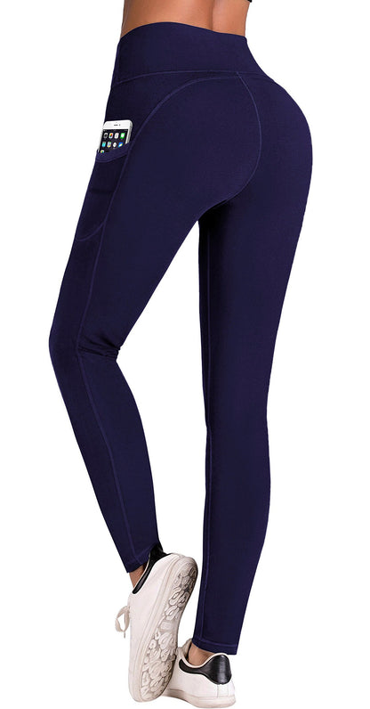 IUGA Yoga Pants with Pockets, Workout Running Leggings with Pockets for Women