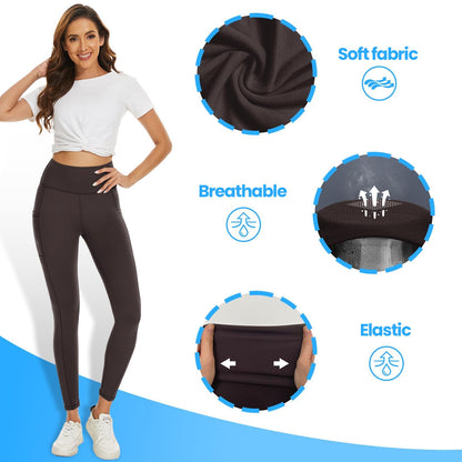 DDOBB 2 Pack Leggings for Women High Waisted