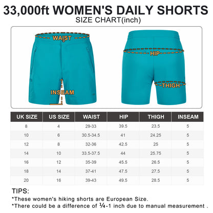 33,000ft Women's Hiking Shorts Quick Dry