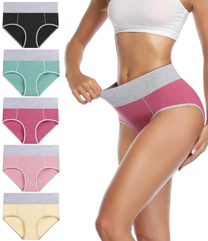wirarpa High Waist Cotton Ladies Panties