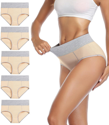 wirarpa High Waist Cotton Ladies Panties