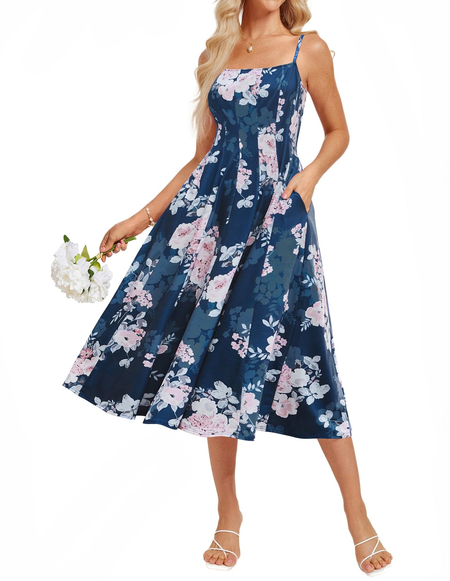 GRACE KARIN Women Summer Strappy Dress