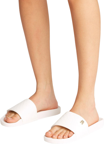 TOMMY HILFIGER Women's Th Monogram Poolside Sliders
