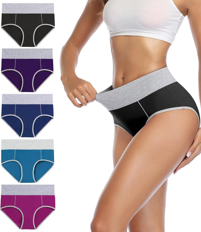 wirarpa High Waist Cotton Ladies Panties
