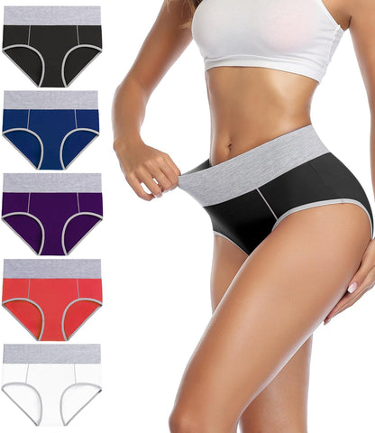 wirarpa High Waist Cotton Ladies Panties