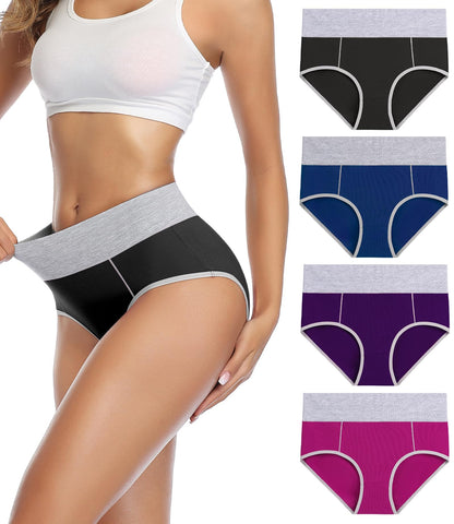 wirarpa High Waist Cotton Ladies Panties