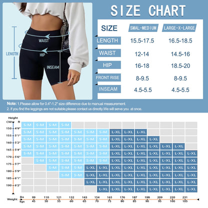 Cycling Shorts Women- High Waisted