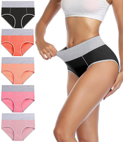 wirarpa High Waist Cotton Ladies Panties