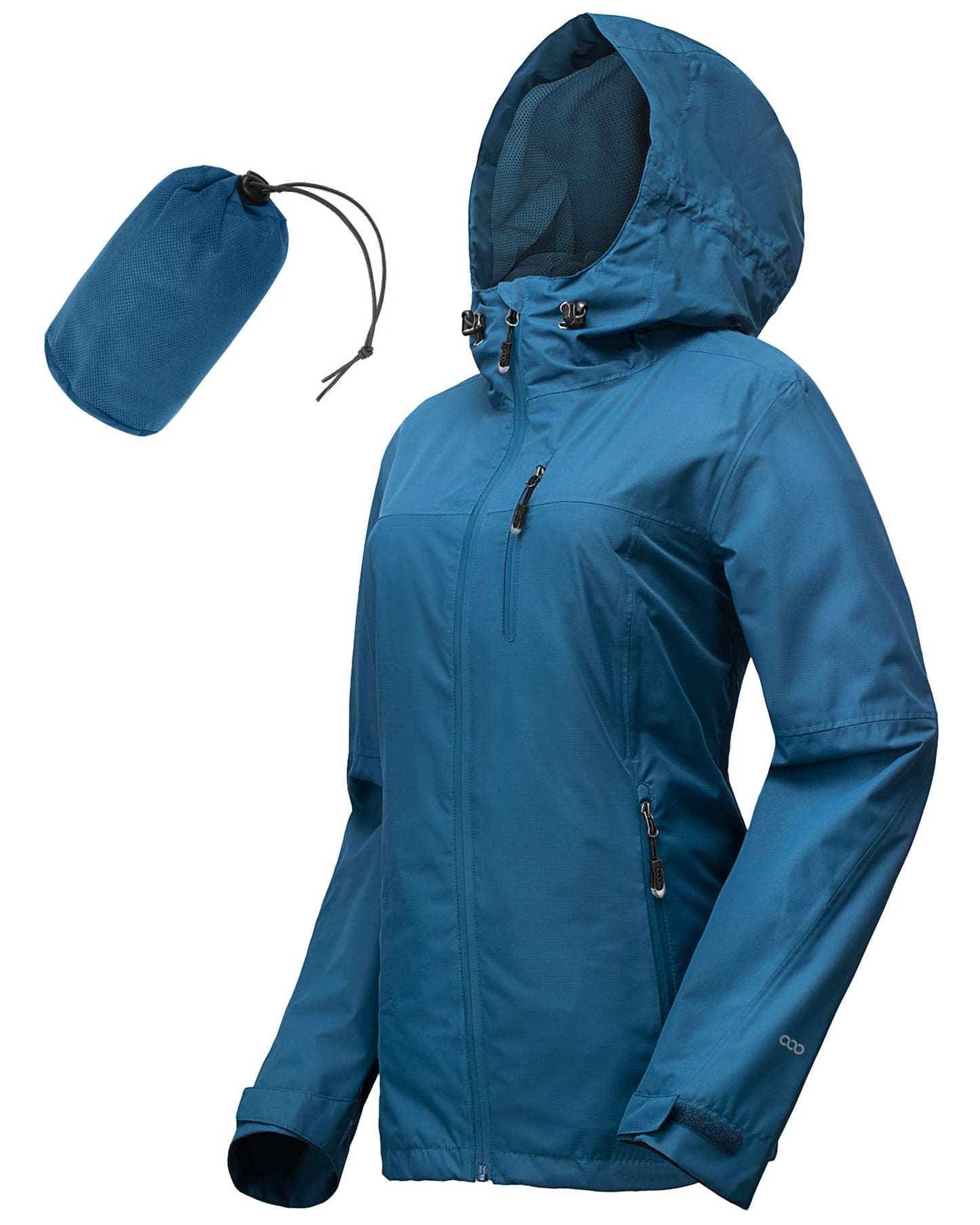 33,000ft Women's Waterproof Packable Rain Jacket