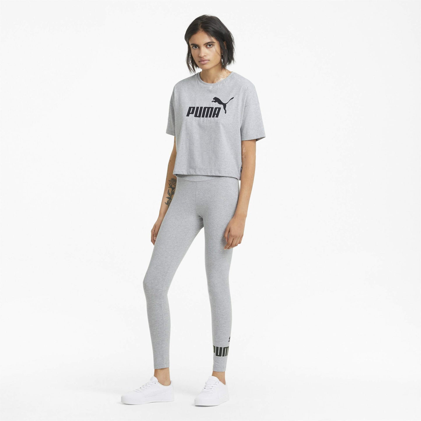 PUMA ESS Logo Leggings - Women's Tights