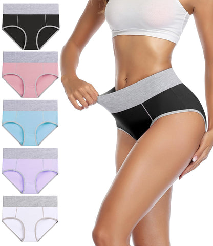 wirarpa High Waist Cotton Ladies Panties
