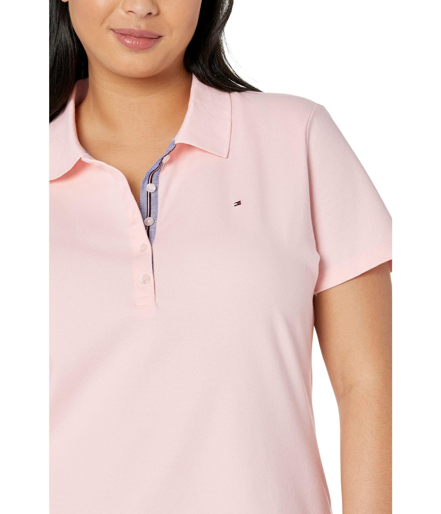 Tommy Hilfiger Women's Short Sleeve Classic Polo Shirt S/S CORE