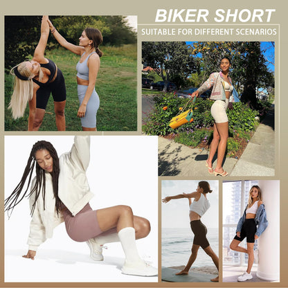 Cycling Shorts Women- High Waisted