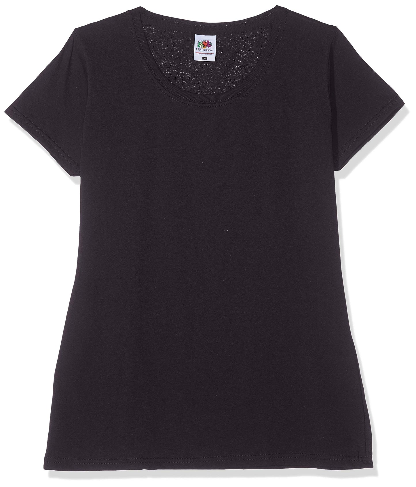 Fruit of the Loom Women's T-Shirt Lady-fit Original Tee, 3 Pack