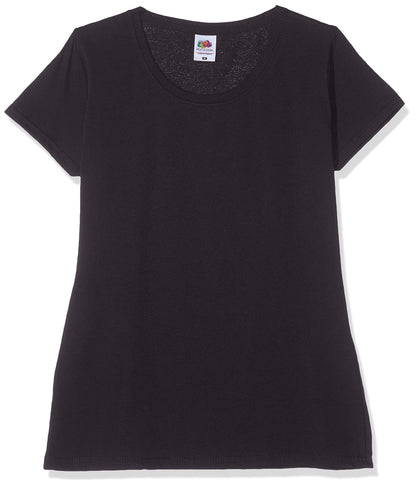 Fruit of the Loom Women's T-Shirt Lady-fit Original Tee, 3 Pack