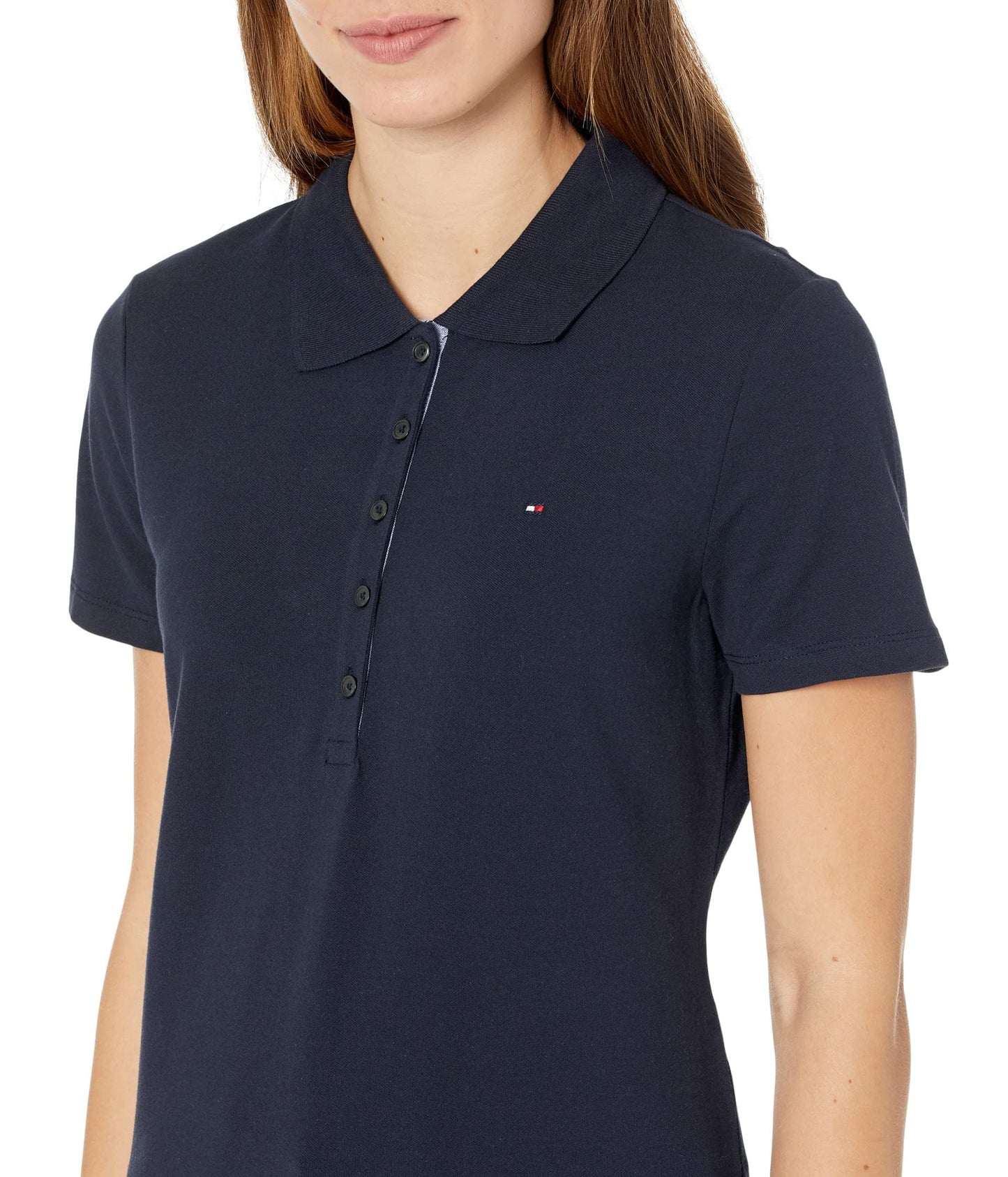 Tommy Hilfiger Women's Short Sleeve Classic Polo Shirt S/S CORE
