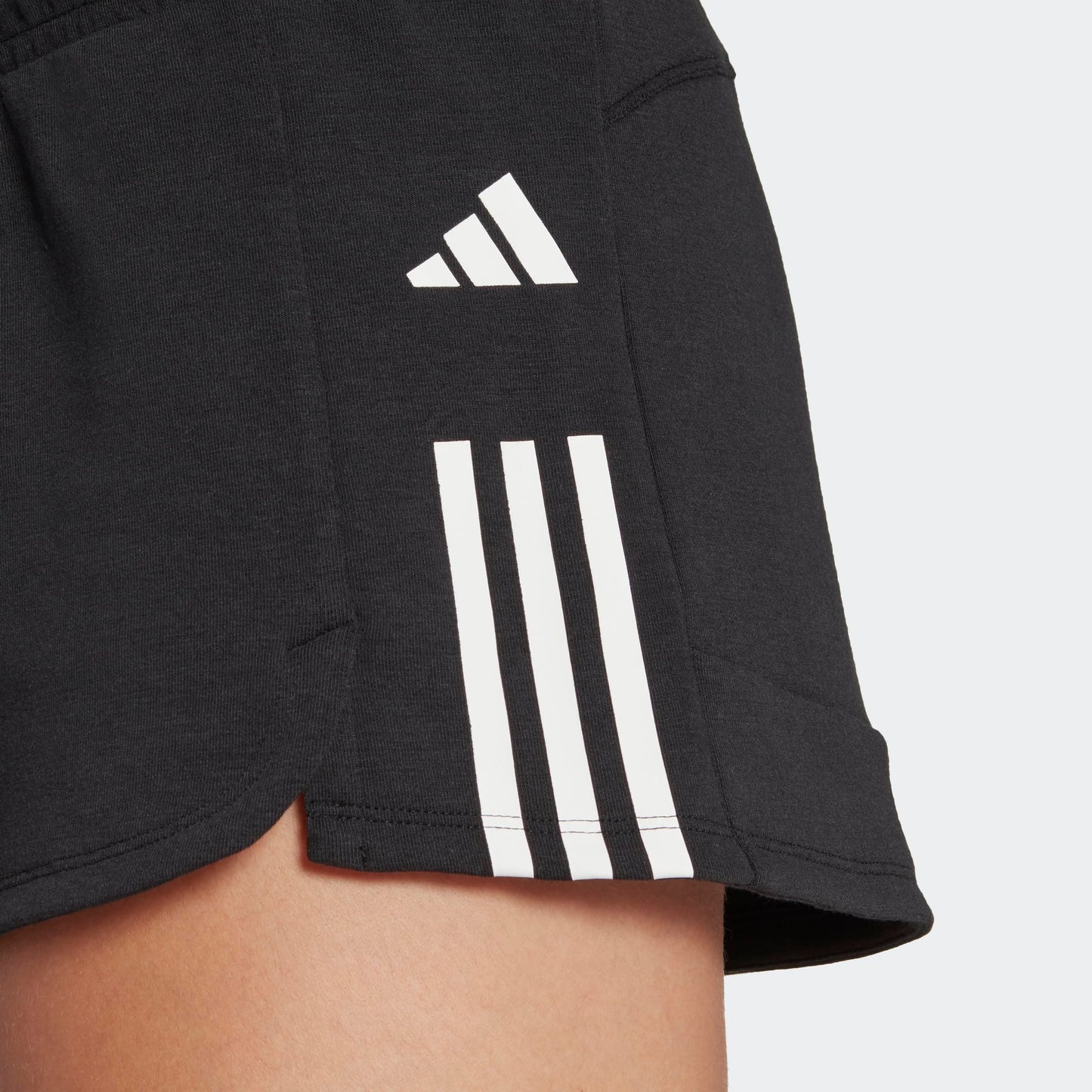 adidas Women's Train Essentials Train Cotton 3-Stripes Pacer Shorts Shorts