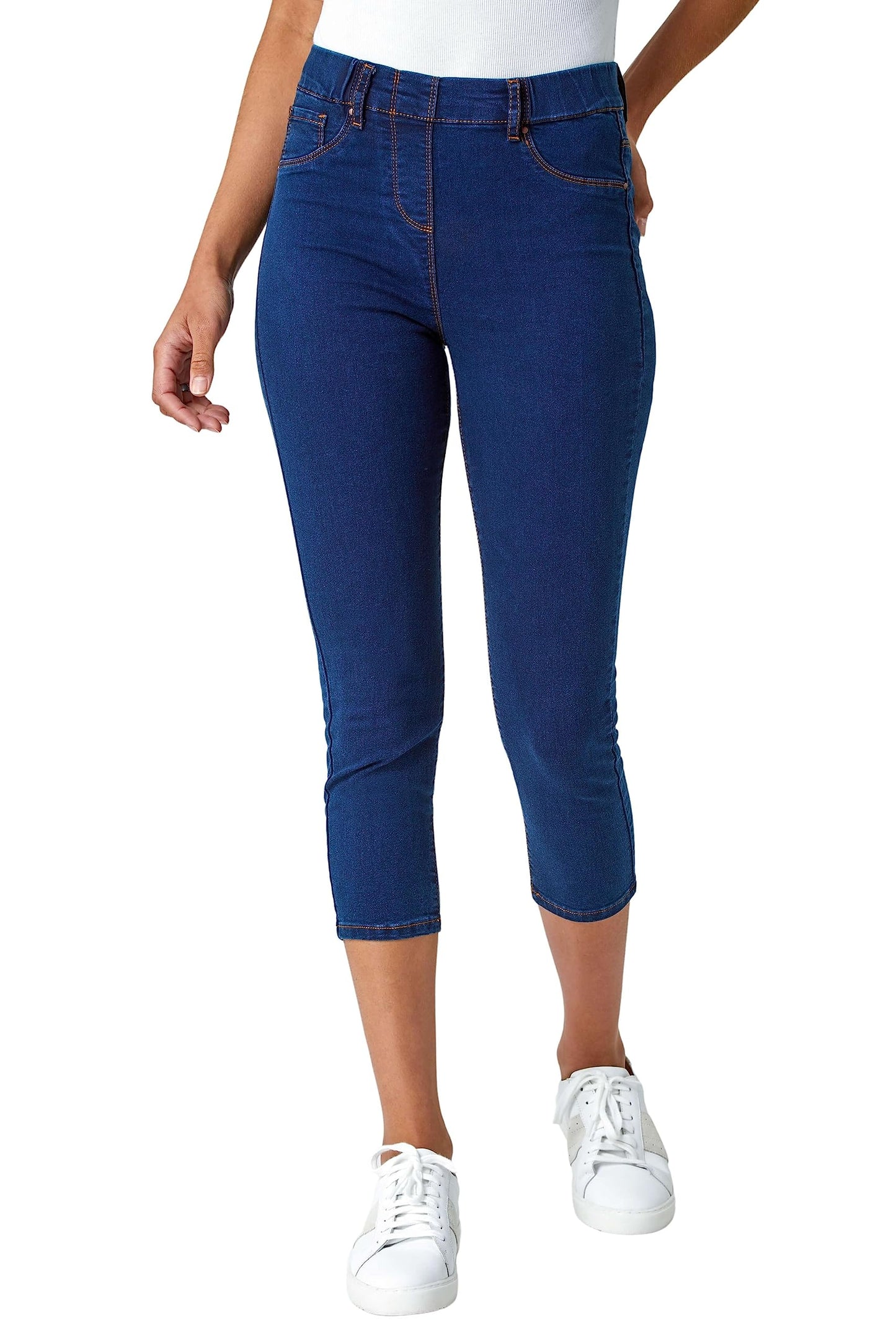 Roman Originals Cropped Jeggings for Women