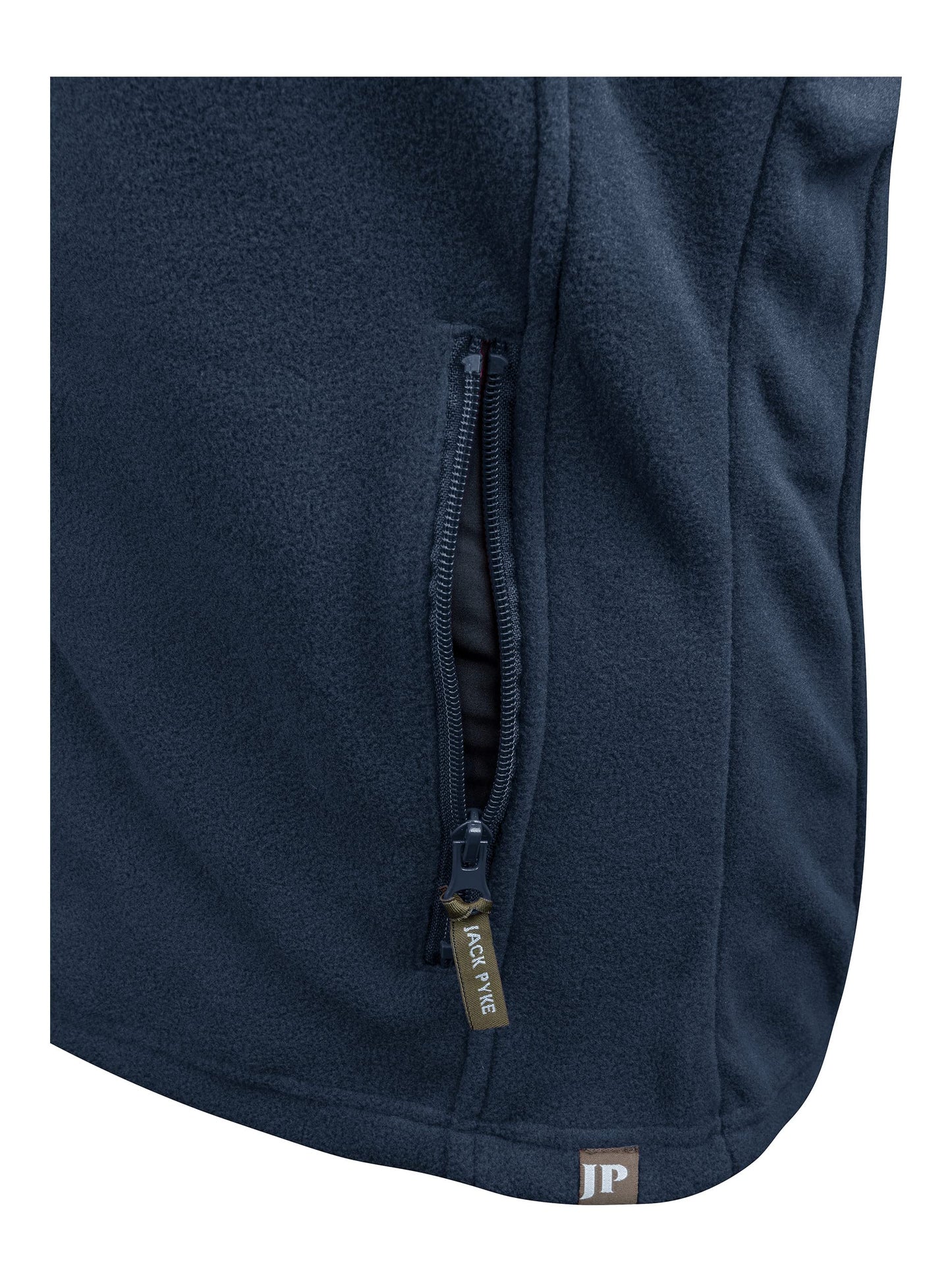 JACK PYKE Ladies 250gms Thermal Fleece Long Sleeve Jacket Navy