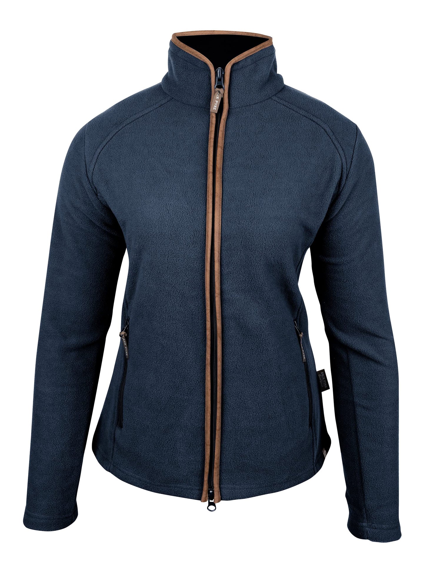 JACK PYKE Ladies 250gms Thermal Fleece Long Sleeve Jacket Navy