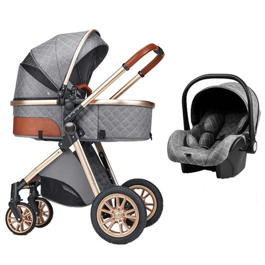 3 in 1 Baby 3 IN 1 Luxury Baby Stroller