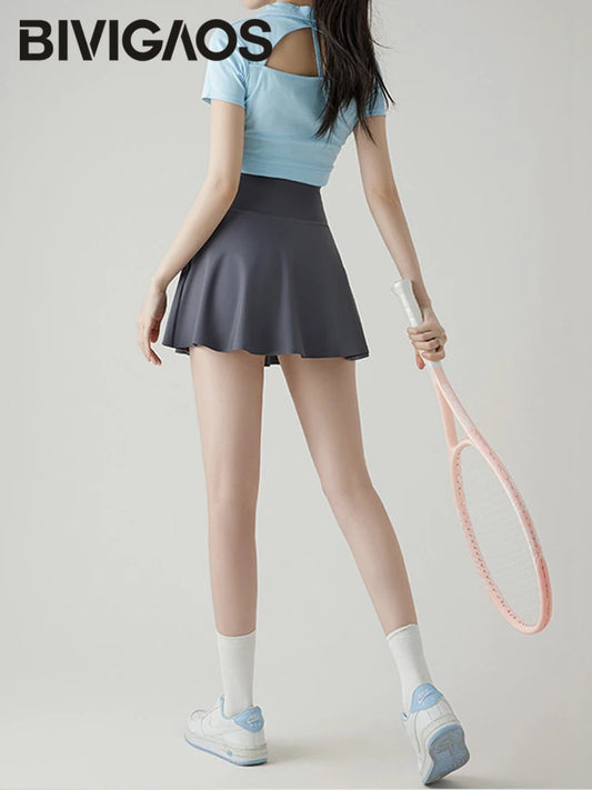Summer New Two-Piece Mini Skirt