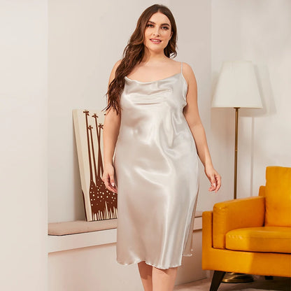 Satin Silk Nightgown