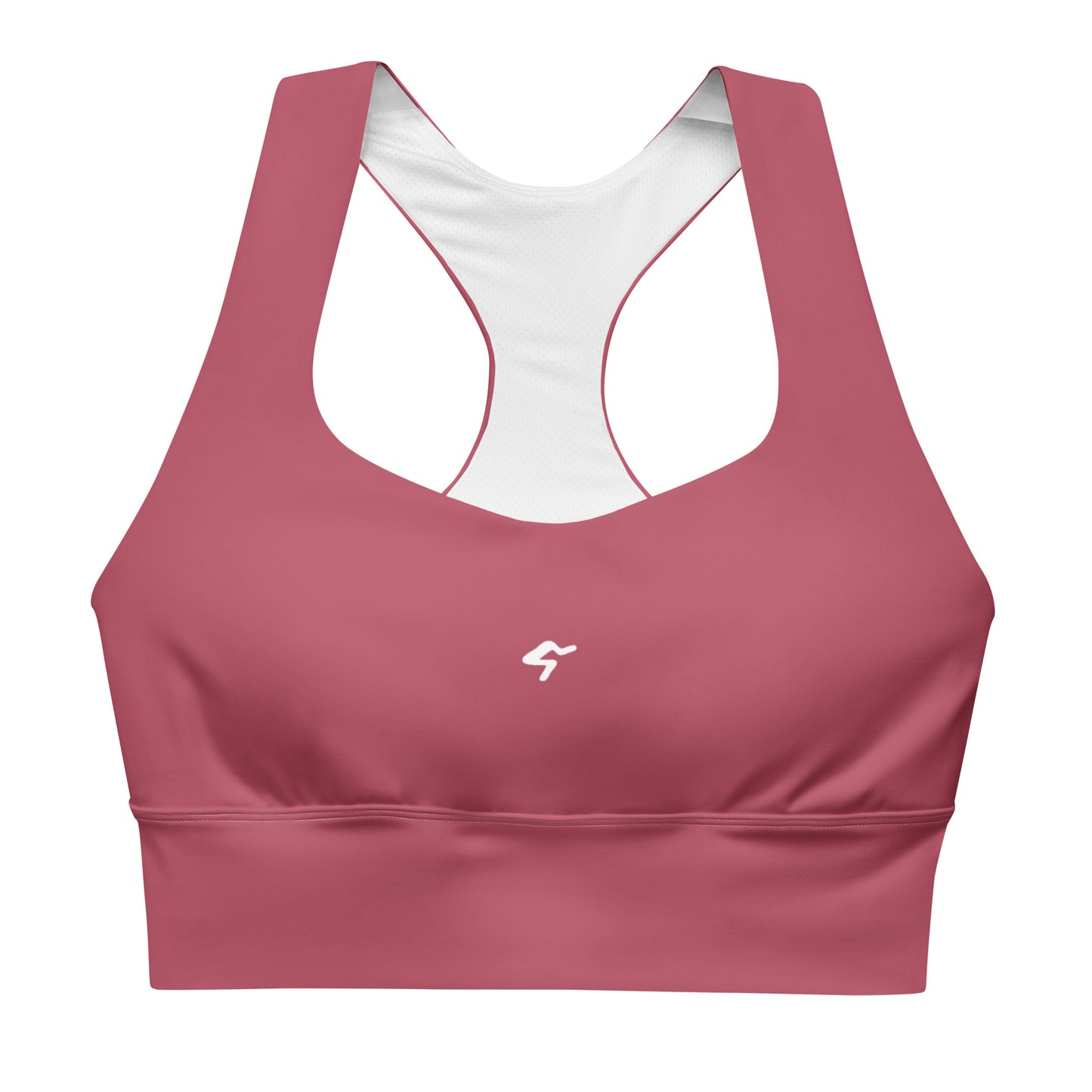 The Gymbum UK Hippie Pink Longline sports bra