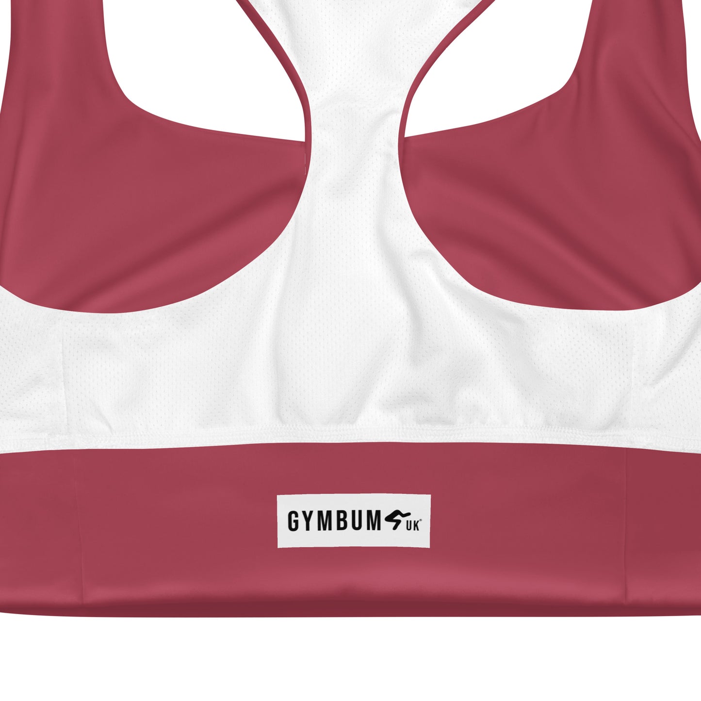 The Gymbum UK Hippie Pink Longline sports bra