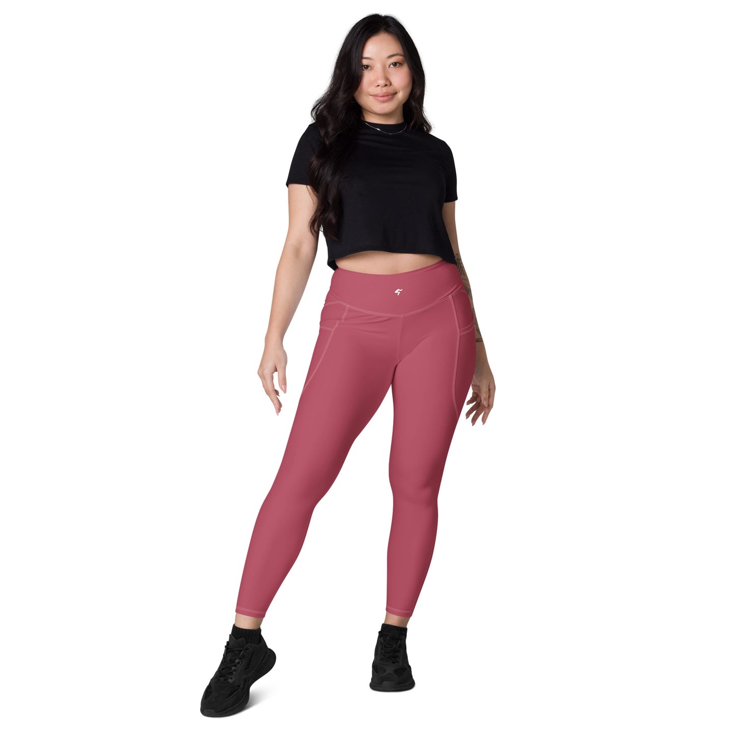 The Gymbum UK Hippie Pink Leggings with pockets