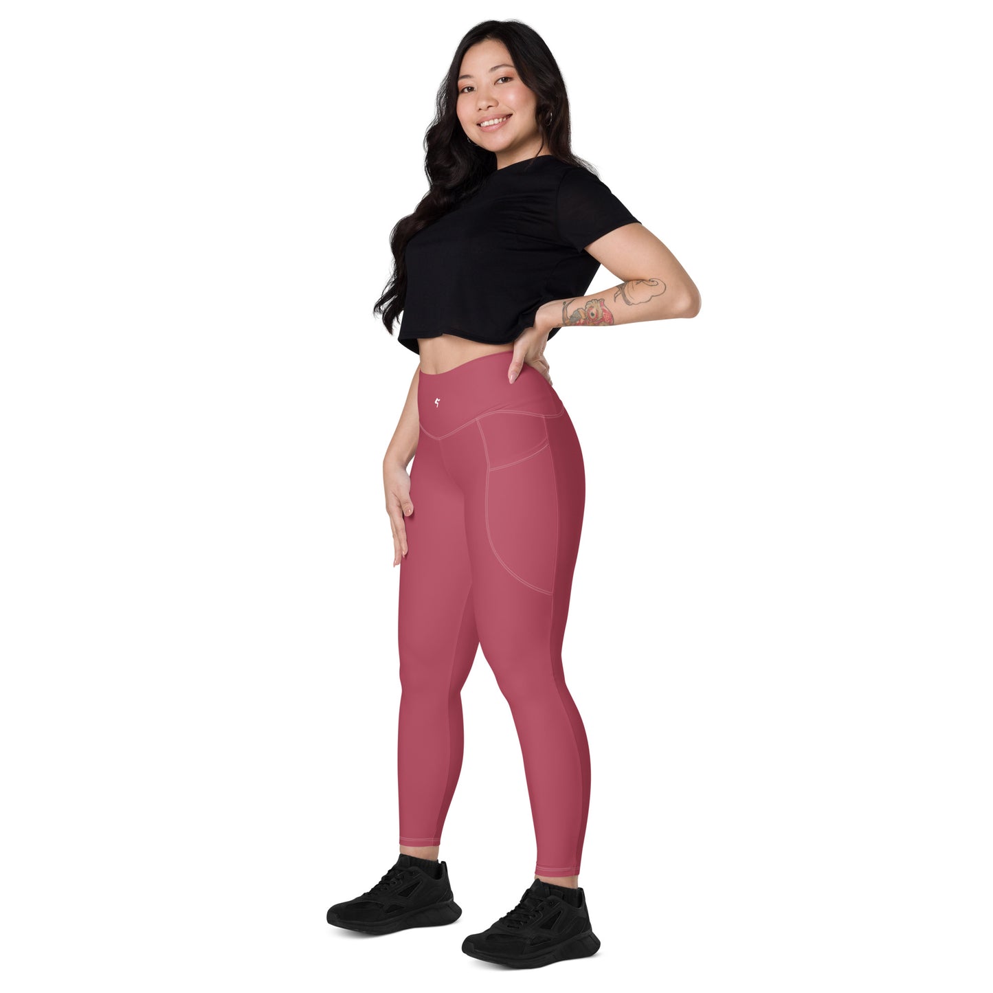 The Gymbum UK Hippie Pink Leggings with pockets