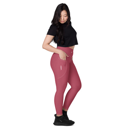 The Gymbum UK Hippie Pink Leggings with pockets