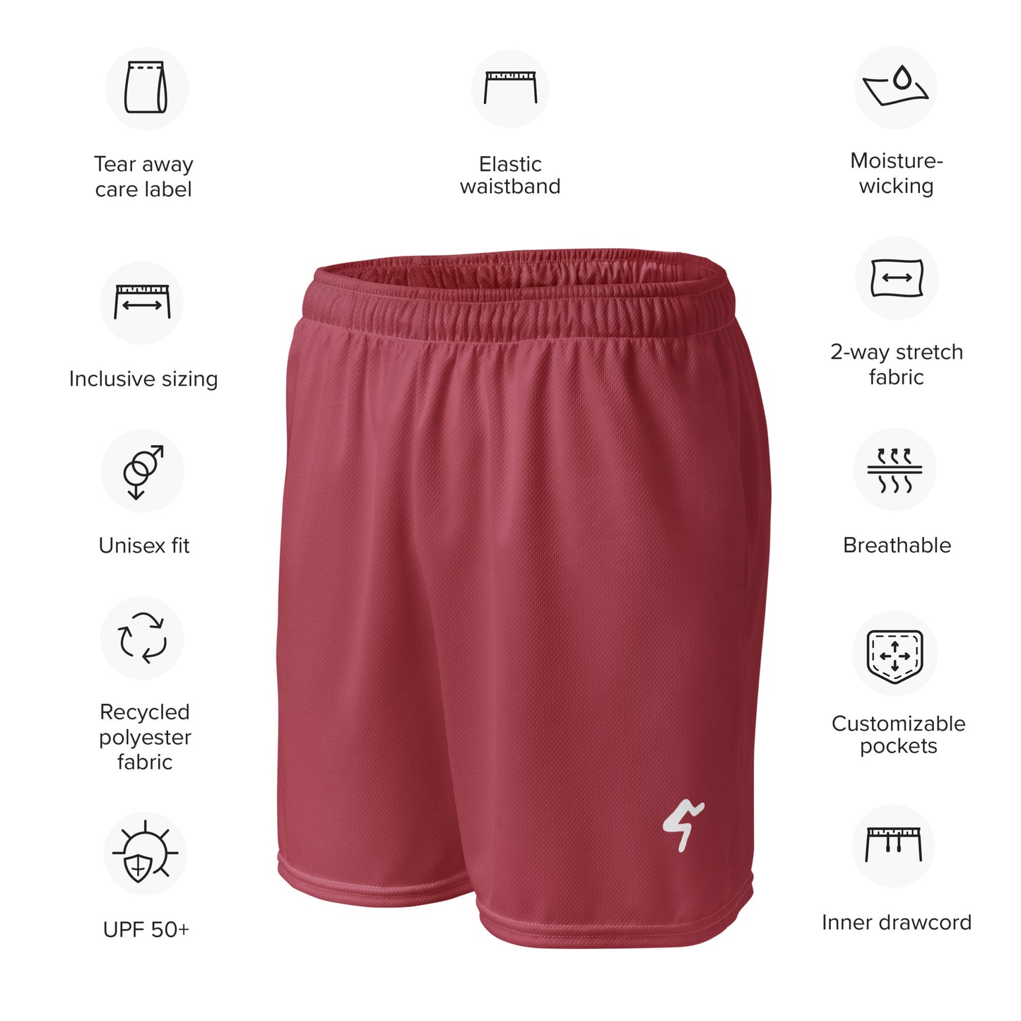 The Gymbum UK Women's Hippie Pink QuickDry Shorts